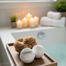 Load image into Gallery viewer, Charcoal Eucalyptus Bath Bomb