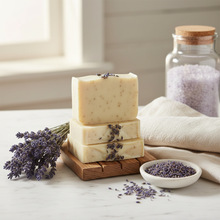 Load image into Gallery viewer, Lavender Oat Soap