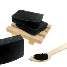 Load image into Gallery viewer, Charcoal and Tea Tree Soap