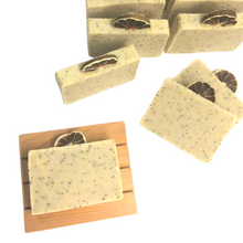 Load image into Gallery viewer, Lemon Poppy Seed Soap