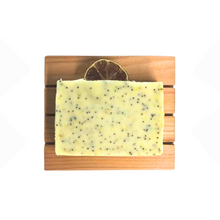 Load image into Gallery viewer, Lemon Poppy Seed Soap