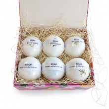 Load image into Gallery viewer, Natural Bath Bomb Gift Box