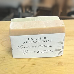 His & Hers Custom Wedding Soap Favors