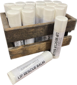 Peppermint Vanilla Lip Rescue Balm