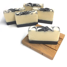 Load image into Gallery viewer, Green Tea and Charcoal Soap
